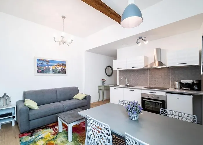 Le Shabby Chic, Beau T2, Patio, Centre Ville